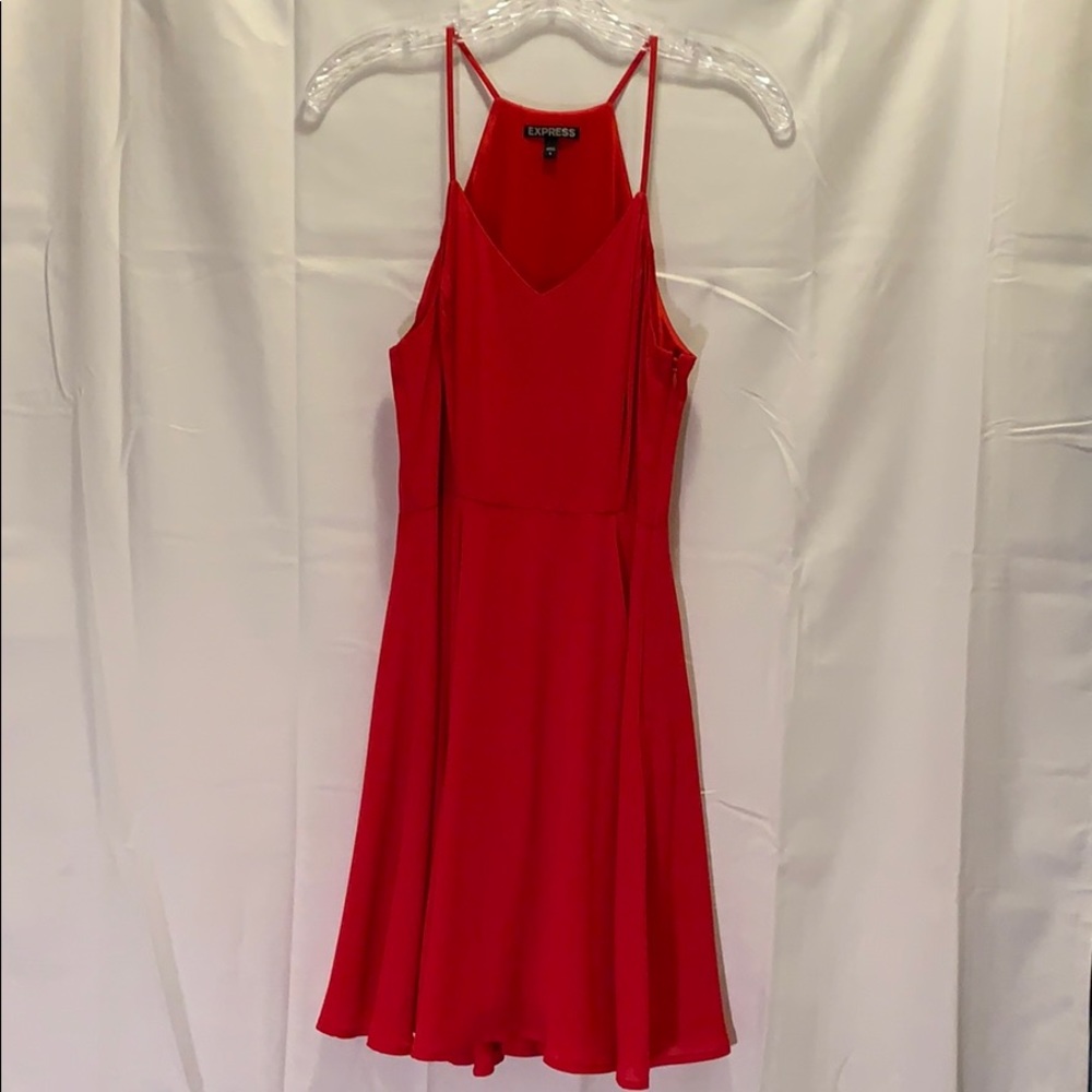 Express Short Red Dress